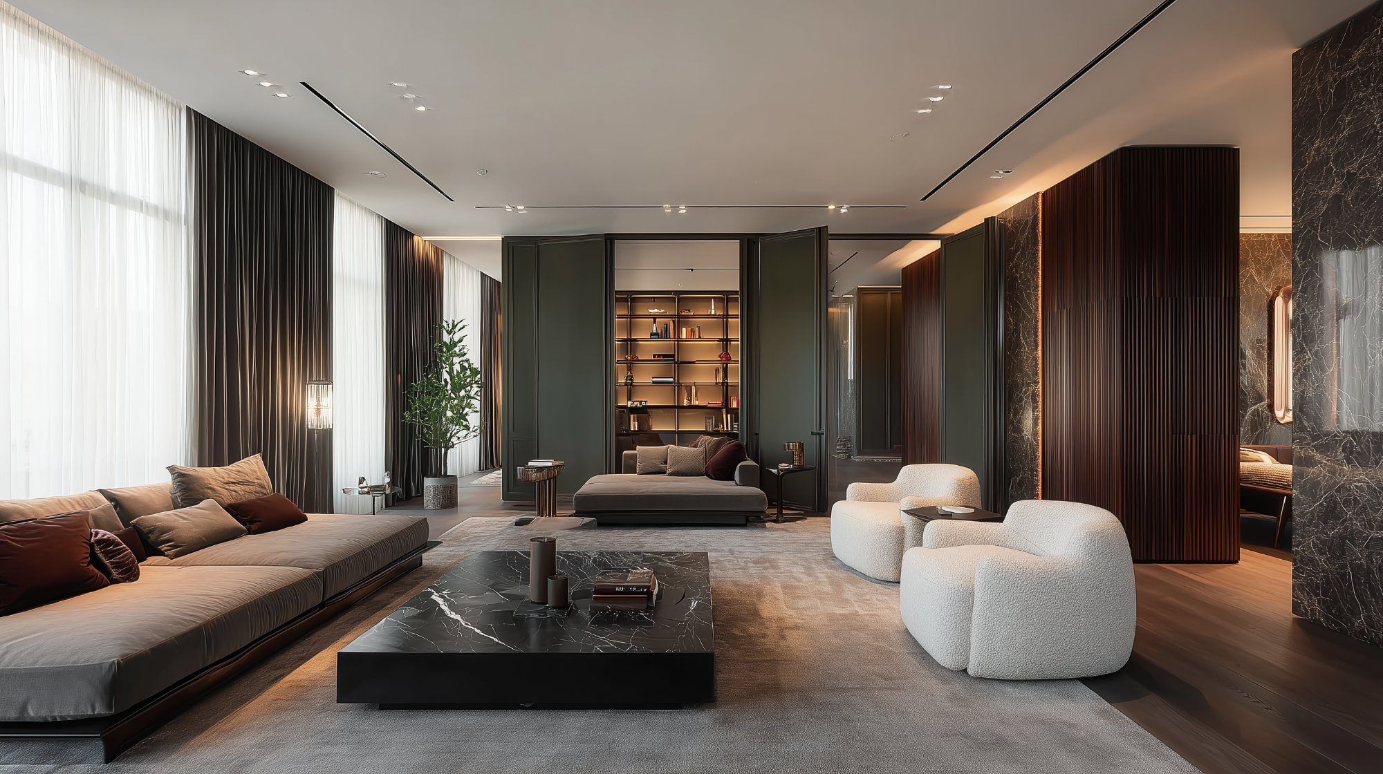 Contemporary living room